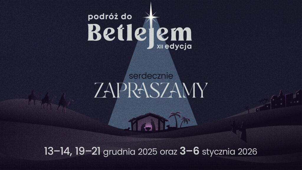Zaproszenie na Widowisko Podróż do Betlejem Zaproszenie na Widowisko Podróż do Betlejem